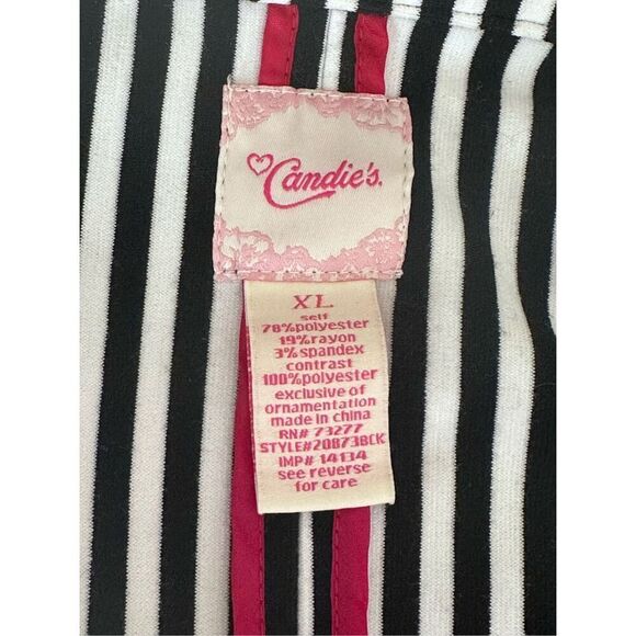 Candies black and white cropped blazer - Picture 8 of 9